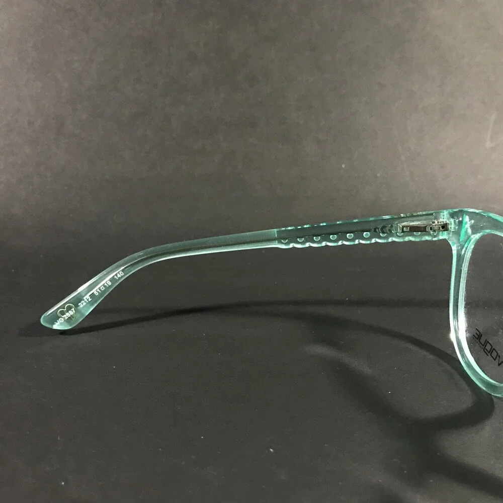 Vogue Eyeglasses Frames VO2887 2212 Clear Green Square Full Rim 51-19-140